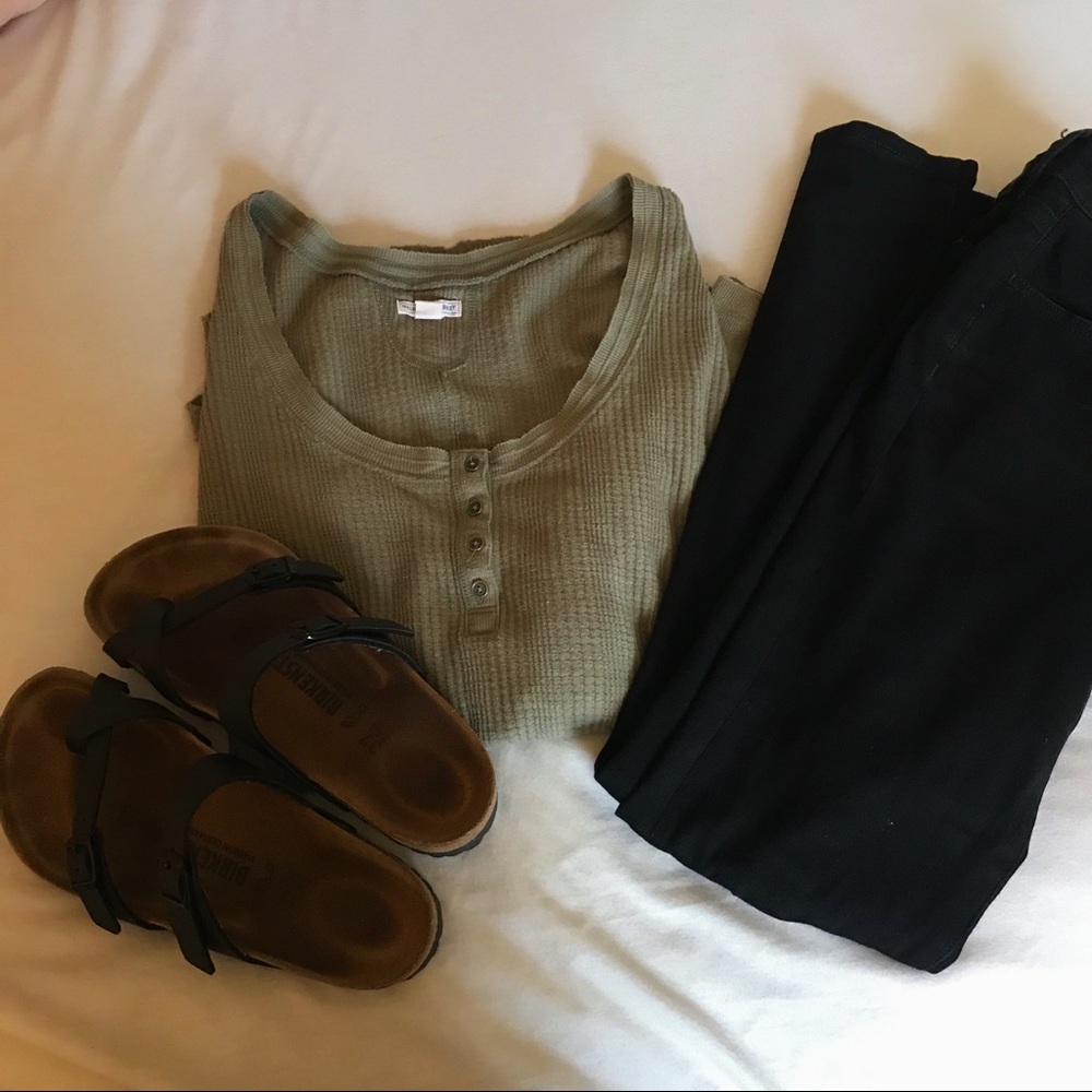 Green henley
